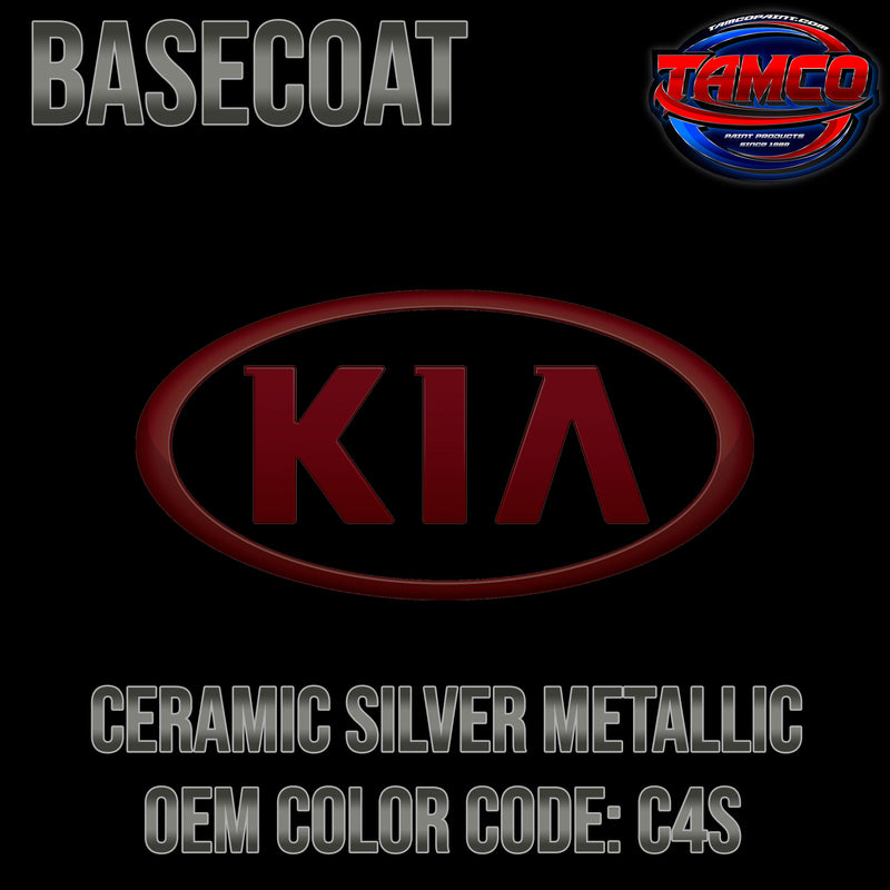Kia Ceramic Silver Metallic | C4S | 2018-2022 | OEM Basecoat