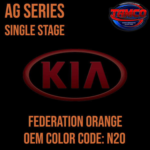 Kia Federation Orange | N2O | 2019-2022 | OEM AG Series Single Stage