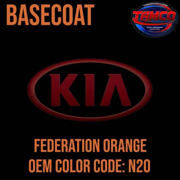 Kia Federation Orange | N2O | 2019-2022 | OEM Basecoat