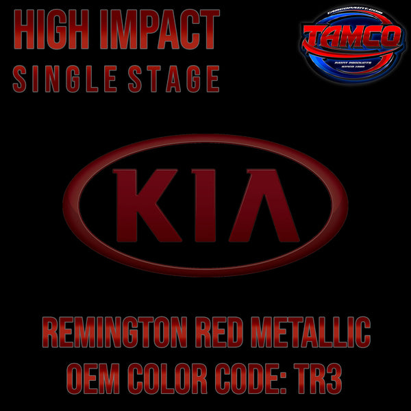 Kia Remington Red Metallic | TR3 | 2013-2017 | OEM High Impact Single Stage