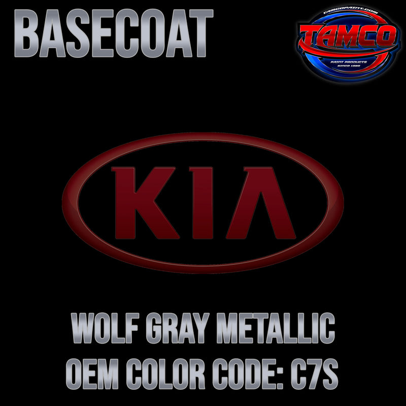 Kia Wolf Gray Metallic | C7S | 2021-2022 | OEM Basecoat