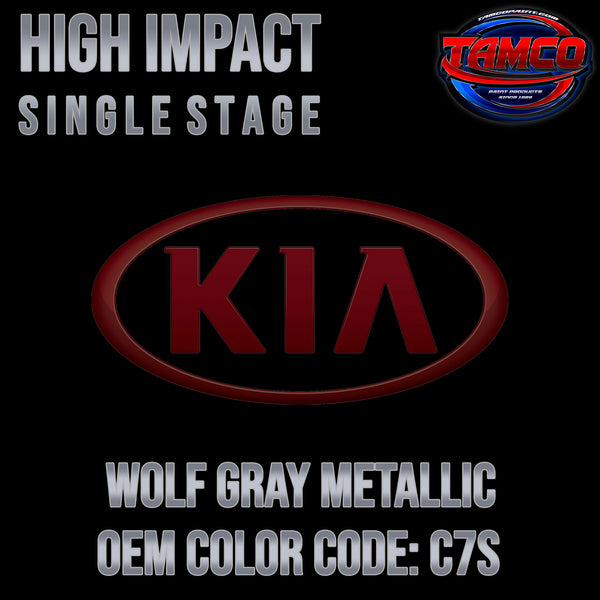 Kia Wolf Gray Metallic | C7S | 2021-2022 | OEM High Impact Single Stage