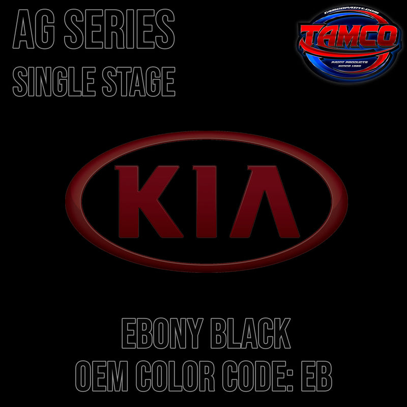 Kia Ebony Black | EB | 1995-2023 | OEM AG Series Single Stage