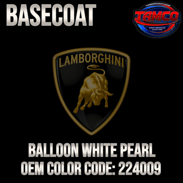 Lamborghini Balloon White Pearl | 224.009 | 2019-2021 | OEM Tri-Stage Basecoat