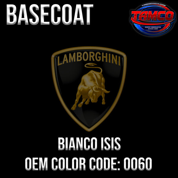 Lamborghini Bianco Isis | 0060 | 2001-2021 | OEM Basecoat