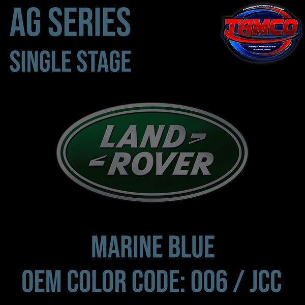 Land Rover Marine Blue | 006 / JCC | 1980-1988 | OEM AG Series Single Stage