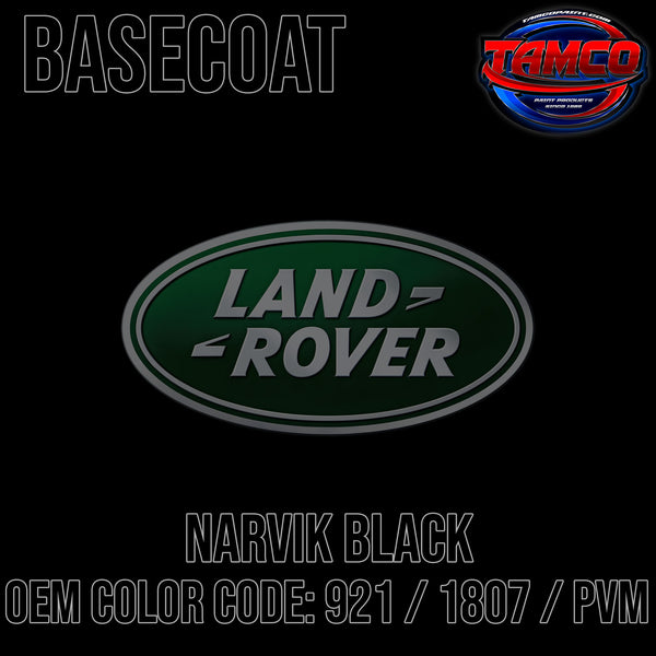 Land Rover Narvik Black | 921 / 1807 / PVM | 2007-2008;2017-2021 | OEM Basecoat