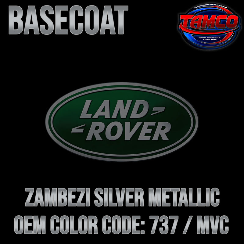 Land Rover Zambezi Silver Metallic | 737 / MVC | 2001-2006 | OEM Basecoat