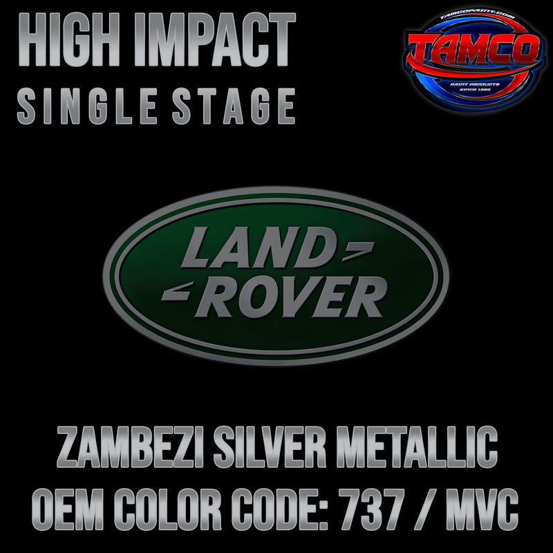 Land Rover Zambezi Silver Metallic | 737 / MVC | 2001-2006 | OEM High Impact Single Stage