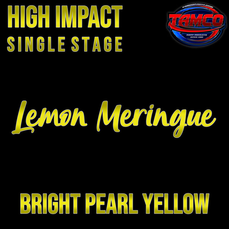 Lemon Meringue | Bright Pearl Yellow | Customer Color High Impact Series Single Stage