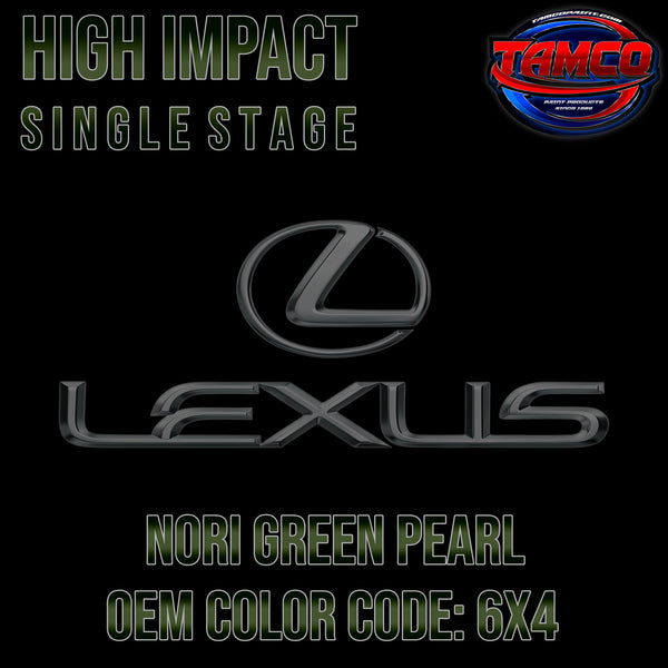 Lexus Nori Green Pearl | 6X4 | 2019-2022 | OEM High Impact Single Stage