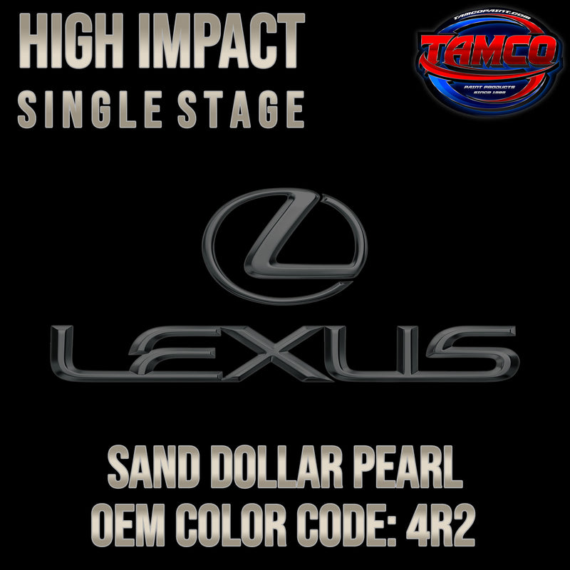 Lexus Sand Dollar Pearl | 4R2 | 2003-2007 | OEM High Impact Single Stage