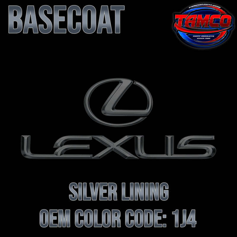 Lexus Silver Lining | 1J4 | 2013-2021 | OEM Basecoat