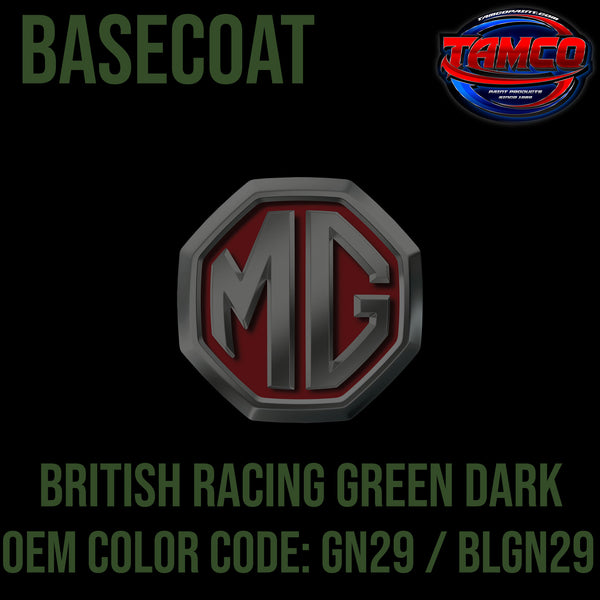 MG British Racing Green Dark | GN29 / BLGN29 | 1963-1971 | OEM Basecoat