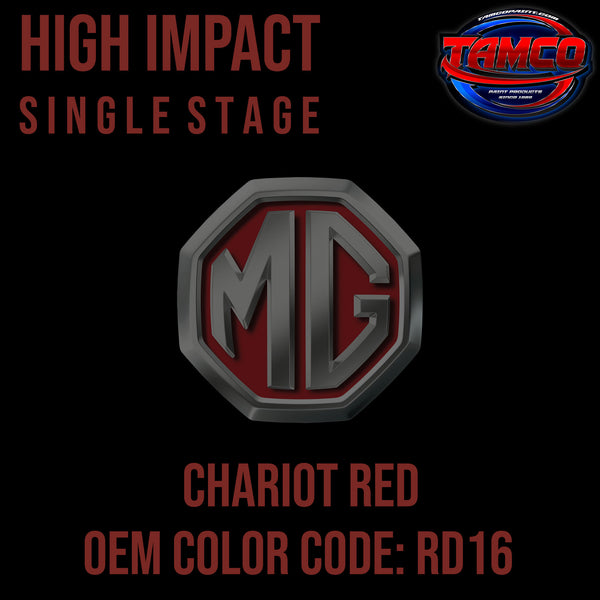 MG Chariot Red | RD16 | 1959-1965 | OEM High Impact Single Stage