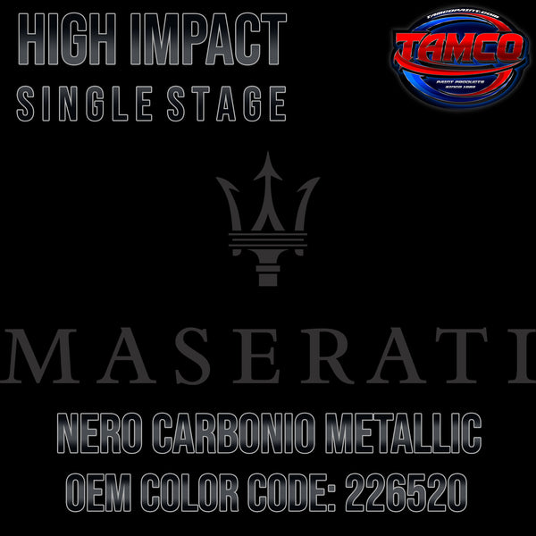 Maserati Nero Carbonio Metallic | 226520 | 1998-2021 | OEM High Impact Single Stage