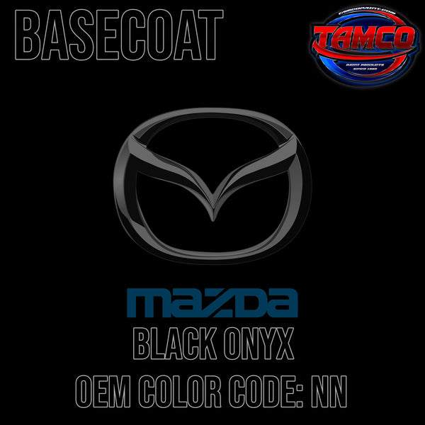 Mazda Black Onyx | NN | 1996-2010 | OEM Basecoat