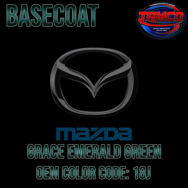 Mazda Grace Emerald Green | 18J | 1999-2005 | OEM Basecoat