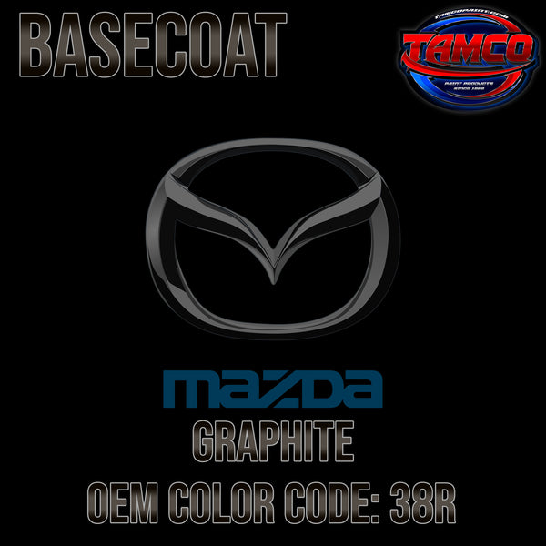 Mazda Graphite | 38R | 2010-2013 | OEM Basecoat