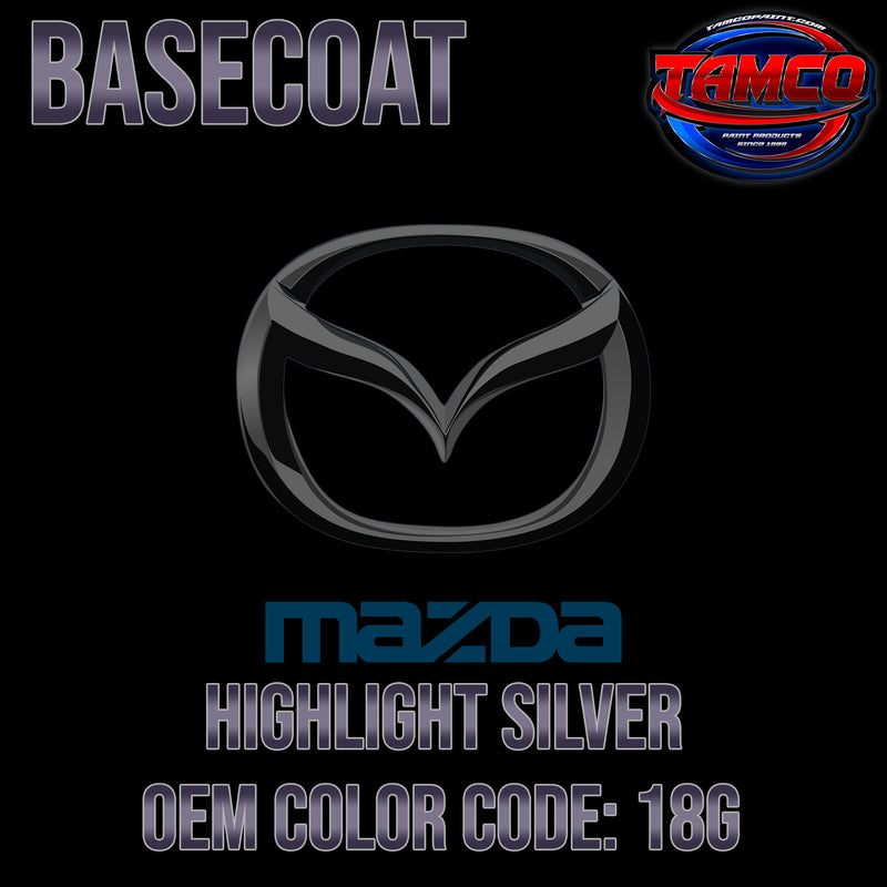 Mazda Highlight Silver | 18G | 1999-2001 | OEM Basecoat