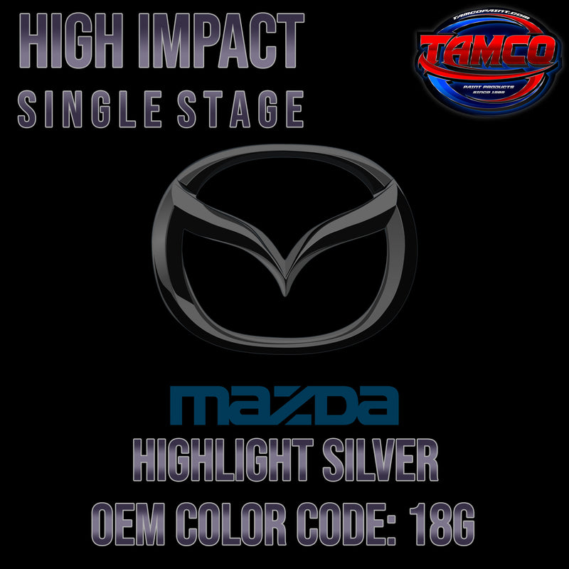 Mazda Highlight Silver | 18G | 1999-2001 | OEM High Impact Single Stage