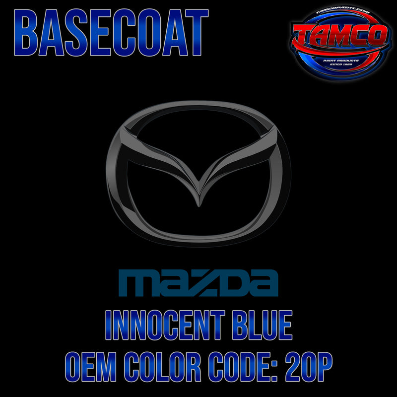 Mazda Innocent Blue | 20P | 2000-2001 | OEM Basecoat