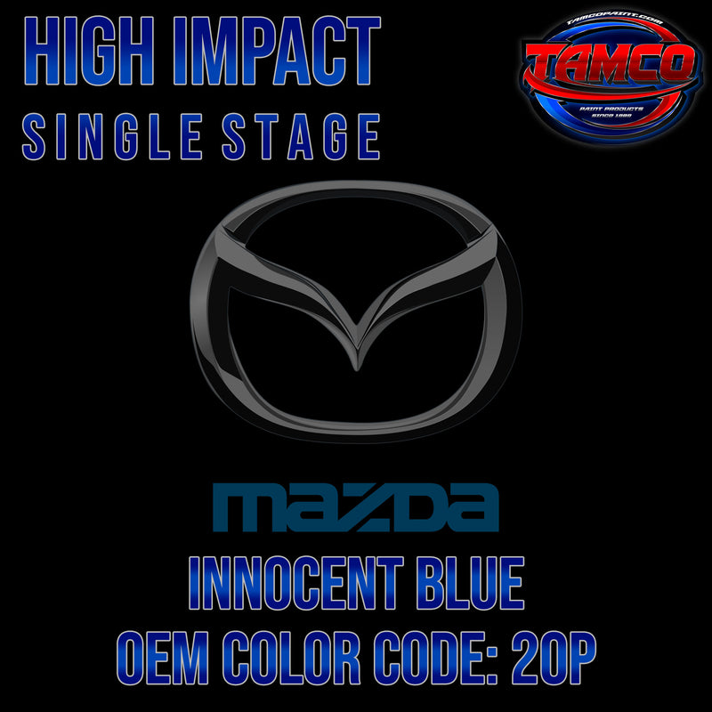 Mazda Innocent Blue | 20P | 2000-2001 | OEM High Impact Single Stage