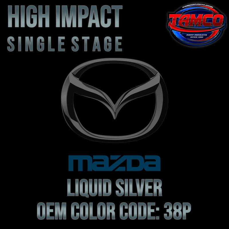 Mazda Liquid Silver | 38P | 2009-2017 | OEM High Impact Single Stage
