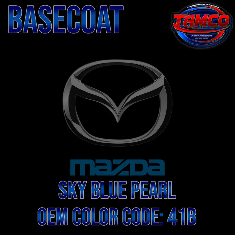 Mazda Sky Blue Pearl | 41B | 2012-2014 | OEM Basecoat