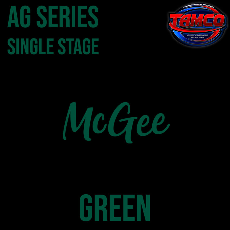 McGee | Green | AG Series Single Stage