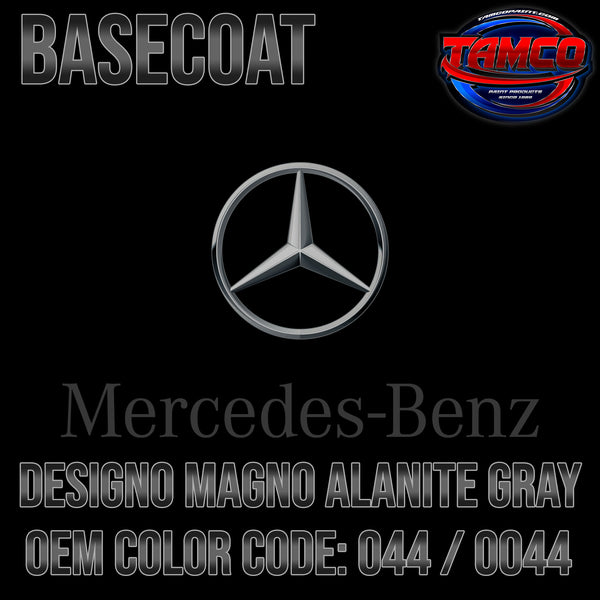 Mercedes Benz Designo Magno Alanite Gray | 044 / 0044 | 2011-2020 | OEM Basecoat
