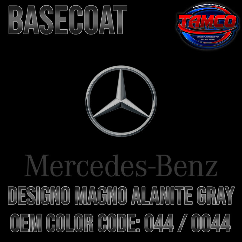 Mercedes Benz Designo Magno Alanite Gray | 044 / 0044 | 2011-2020 | OEM Basecoat