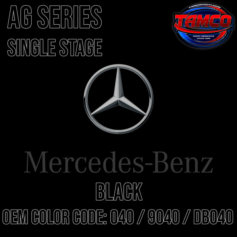 Mercedes Benz Black | 040 / 9040 / DB040 | 1980-2001 | OEM AG Series Single Stage
