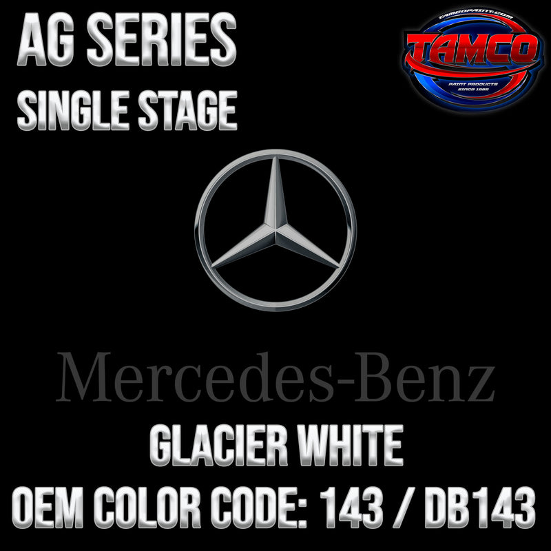 Mercedes Benz Glacier White | 143 / DB143 | 1998-2002 | OEM AG Series Single Stage