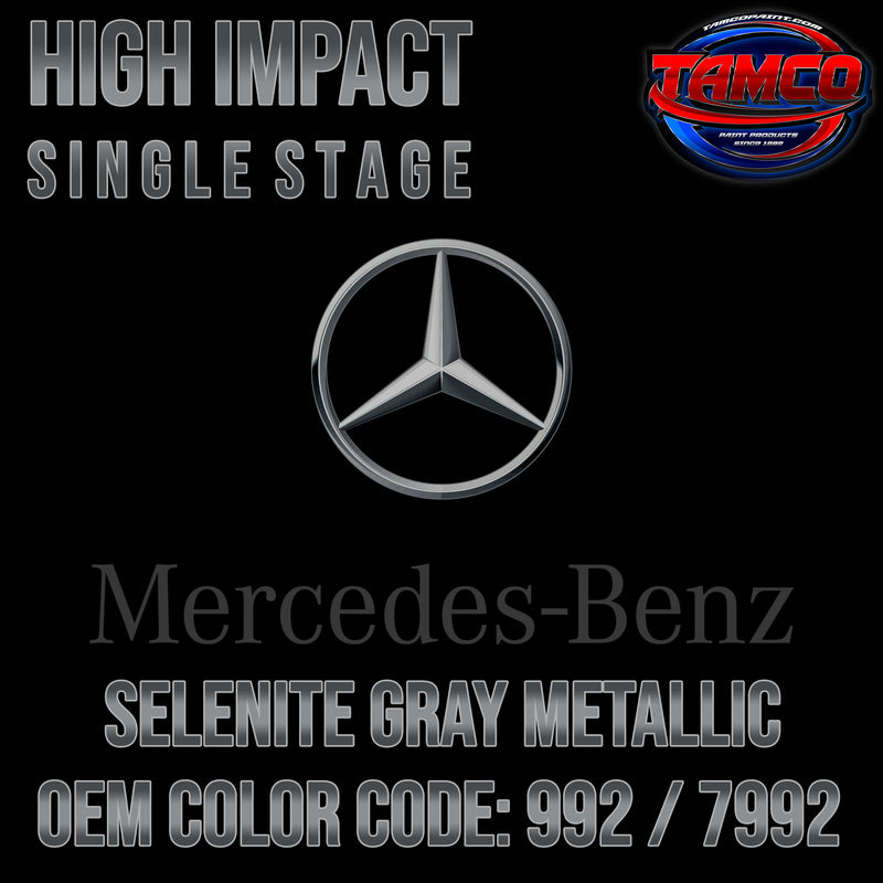 Mercedes Benz Selenite Gray Metallic | 992 / 7992 | 2015-2023 | OEM High Impact Single Stage