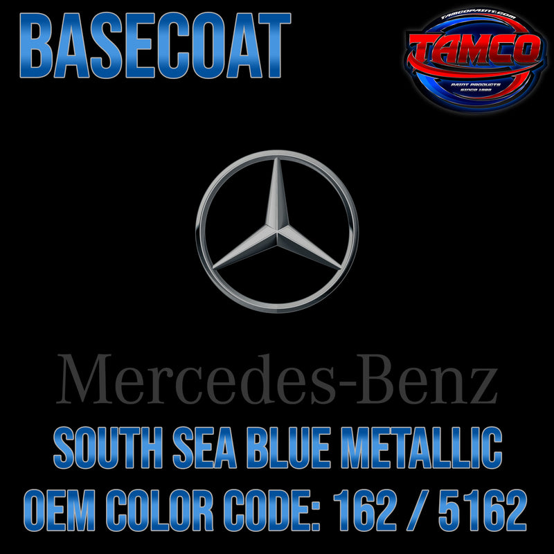 Mercedes Benz South Sea Blue Metallic | 162 / 5162 | 2014-2022 | OEM Basecoat