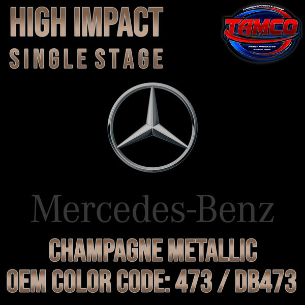 Mercedes Champagne Metallic | 473 / DB473 | 1980-1990 | OEM High Impact Single Stage