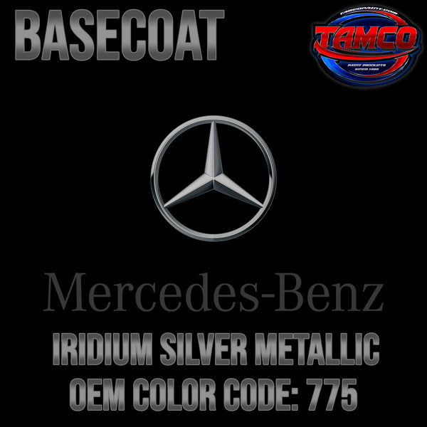 Mercedes Iridium Silver Metallic | 775 | 2006-2023 | OEM Basecoat
