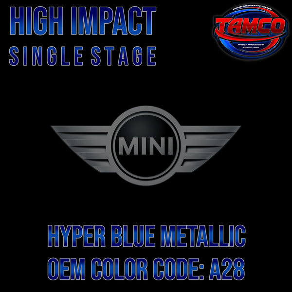 Mini Hyper Blue Metallic | A28 | 2004-2007 | OEM High Impact Single Stage