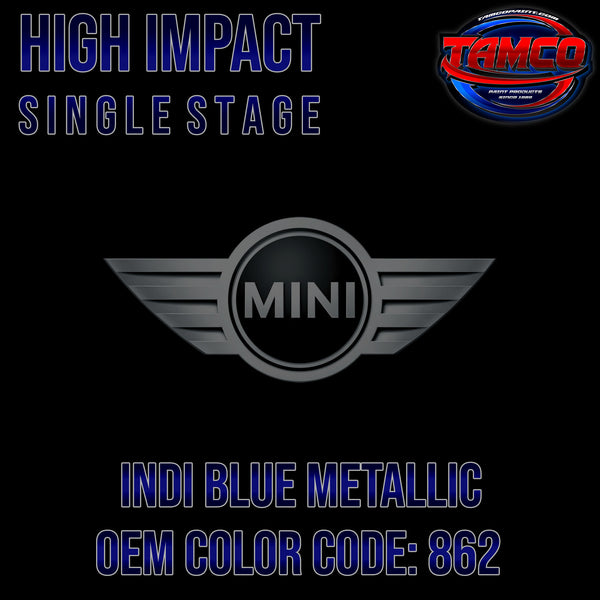 Mini Indi Blue Metallic | 862 | 2001-2004 | OEM High Impact Single Stage