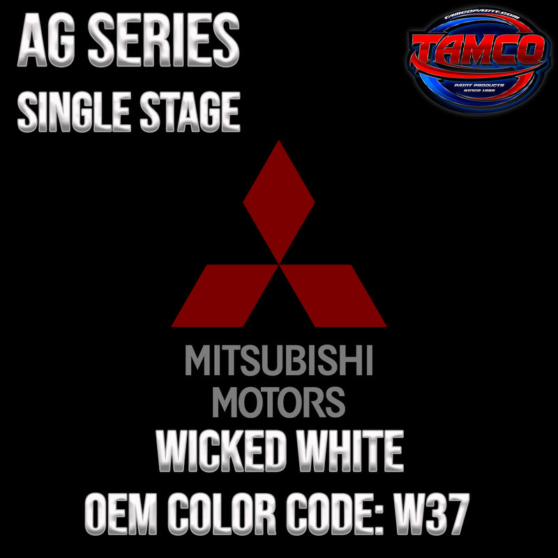 Mitsubishi Wicked White | W37 | 2008-2015 | OEM AG Series Single Stage