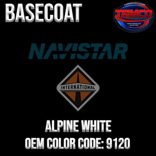 Navistar Alpine White | 9120 | 1966-1974 | OEM Basecoat