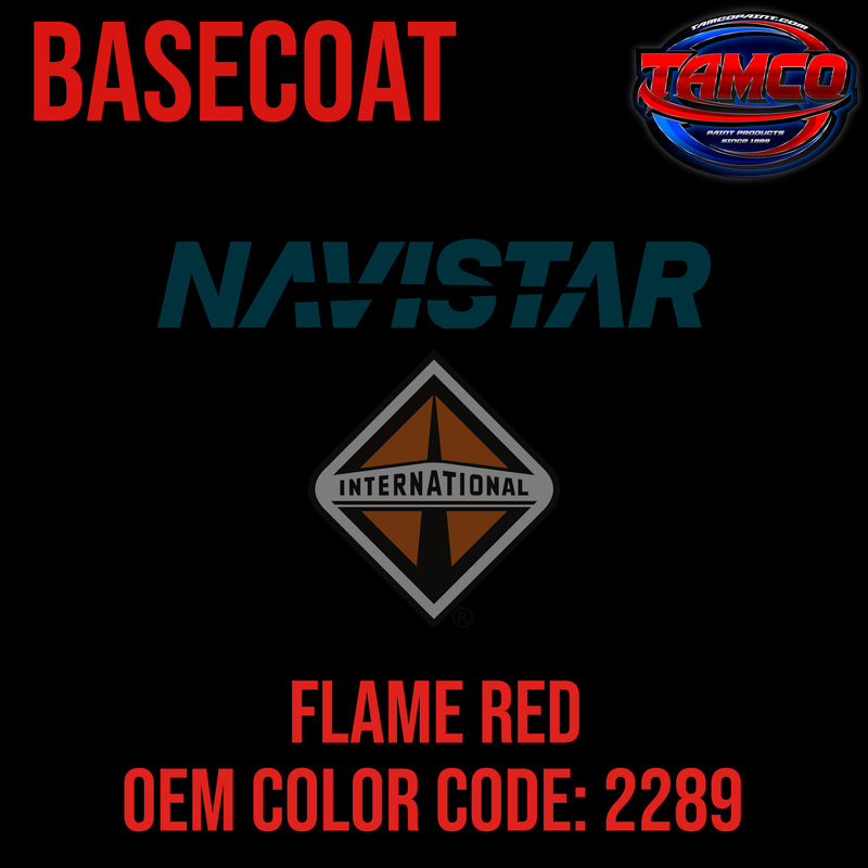 Navistar Flame Red | 2289 | 1971-1978 | OEM Basecoat