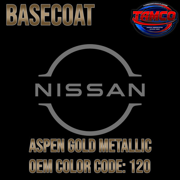 Nissan Aspen Gold Metallic | 120 | 1984-1986 | OEM Basecoat