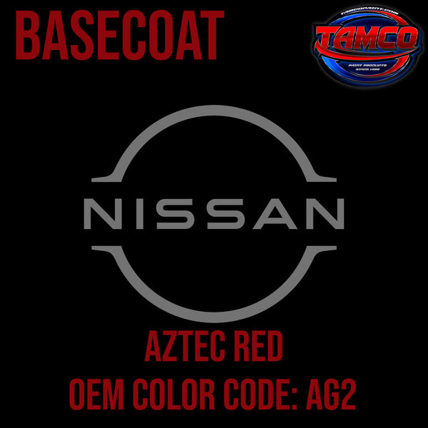 Nissan Aztec Red | AG2 | 1988-2005 | OEM Basecoat