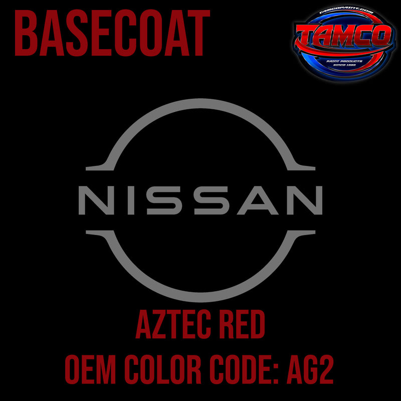 Nissan Aztec Red | AG2 | 1988-2005 | OEM Basecoat