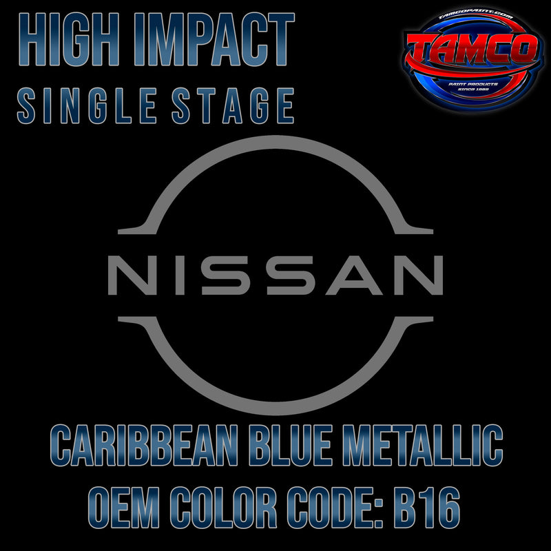 Nissan Caribbean Blue Metallic | B16 | 2003-2004 | OEM High Impact Single Stage