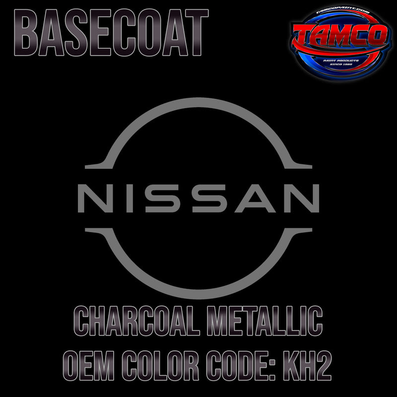 Nissan Charcoal Metallic | KH2 | 1989-1995 | OEM Basecoat