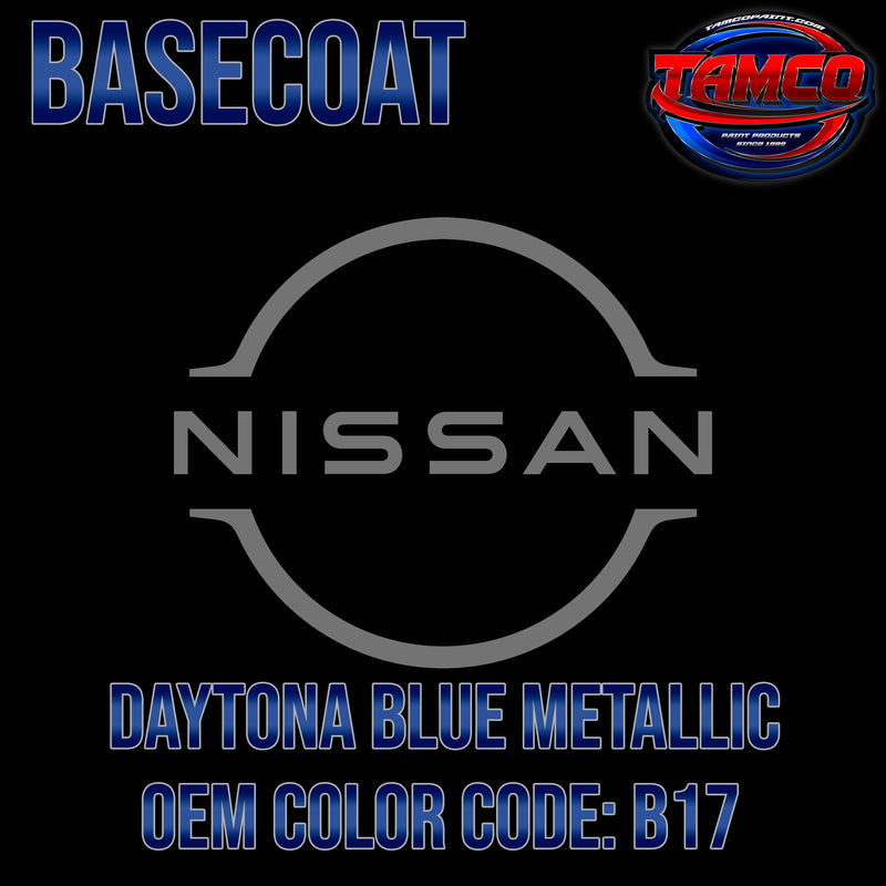 Nissan Daytona Blue Metallic | B17 | 2003-2019 | OEM Basecoat