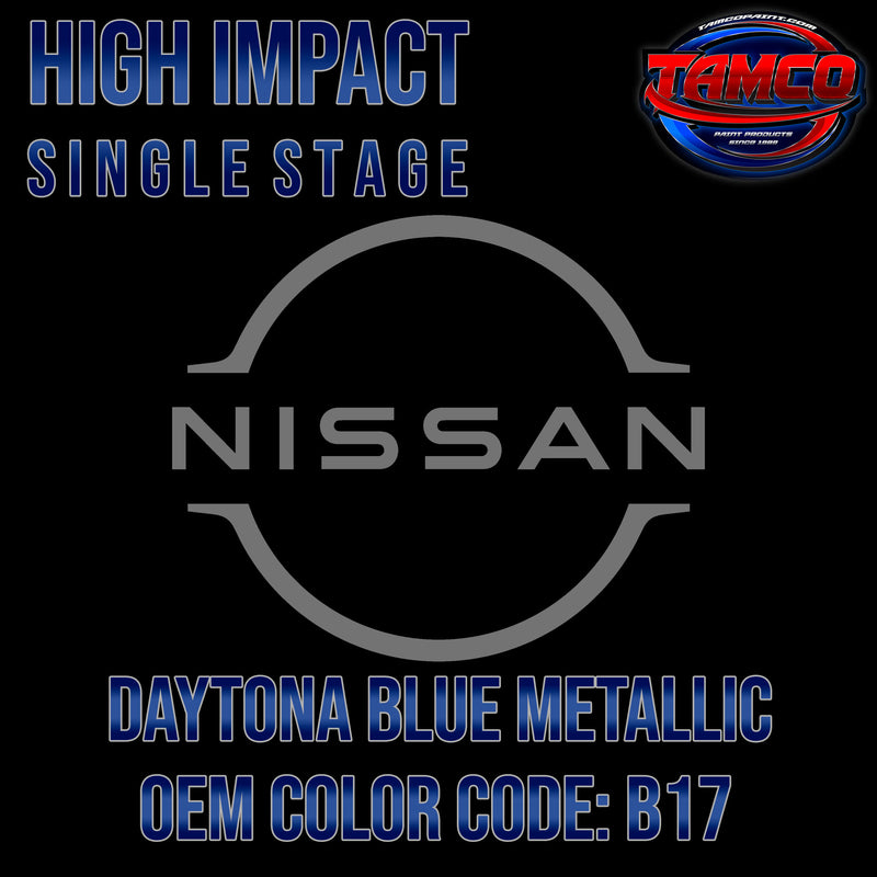 Nissan Daytona Blue Metallic | B17 | 2003-2019 | OEM High Impact Single Stage